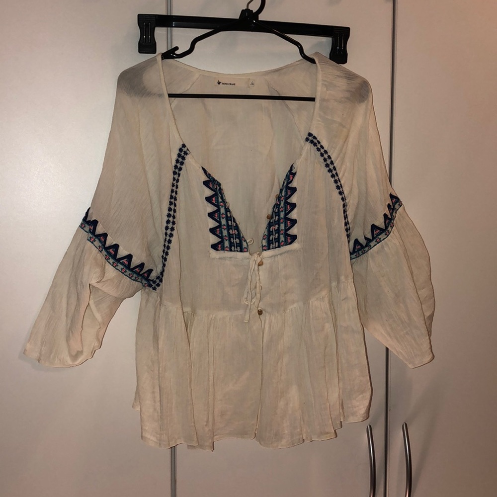 Peasant blouse
